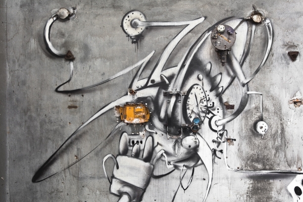 Photograph Axel Fassio Graffiti on One Eyeland